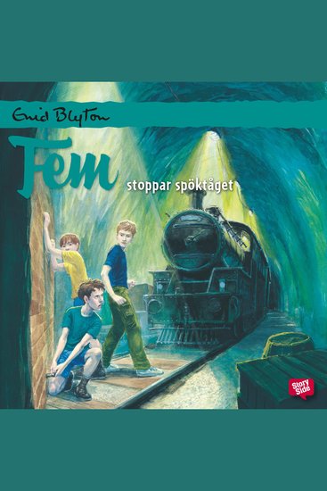 Fem stoppar spöktåget - cover