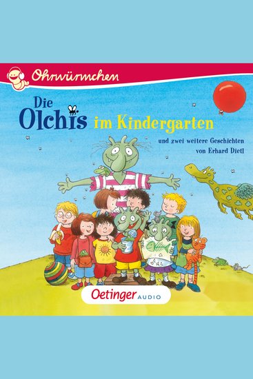 Die Olchis im Kindergarten und zwei weitere Geschichten - cover
