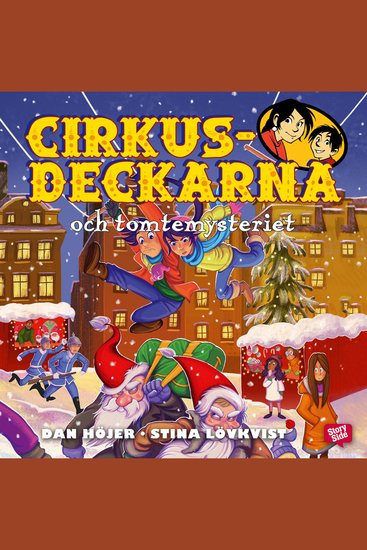 Cirkusdeckarna och tomtemysteriet - cover