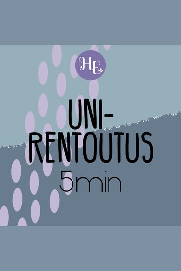 Unirentoutus 5 min - cover