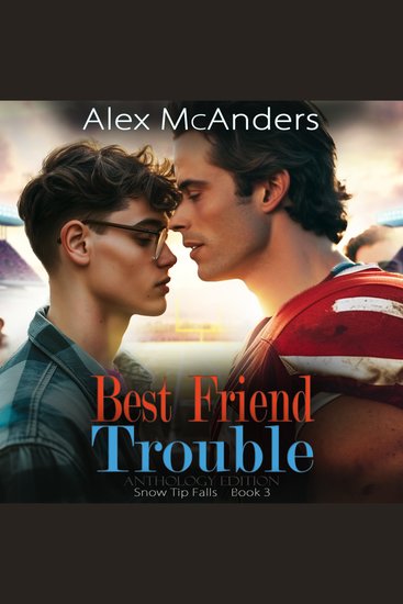 Best Friend Trouble: Nerd Jock MM Sports Romance - cover