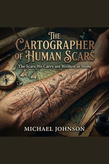 The Cartographer of Human Scars - The Scars We Carry are Written in Stone - cover