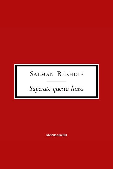 Superate questa linea - Saggi e articoli 1992-2002 - cover