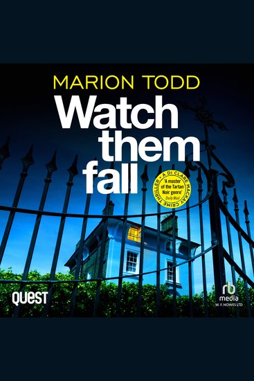 Watch Them Fall - Detective Clare Mackay Book 10 - cover