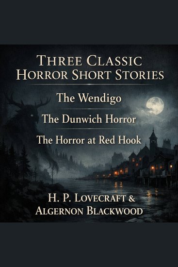 Three Classic Horror Short Stories - The Wendigo The Dunwich Horror and The Horror at Red Hook - cover