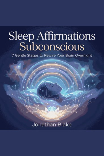 Sleep Affirmations Subconscious: 7 Gentle Stages to Rewire Your Brain Overnight - cover