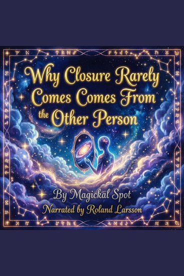 Why Closure Rarely Comes From the Other Person - The Self-Closure Method for Breakups Ghosting and Unfinished Endings - cover