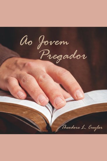 Ao Jovem Pregador - cover