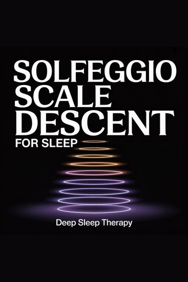 Solfeggio Scale Descent for Sleep - All Nine Solfeggio Frequencies in a Healing Sleep Journey - cover