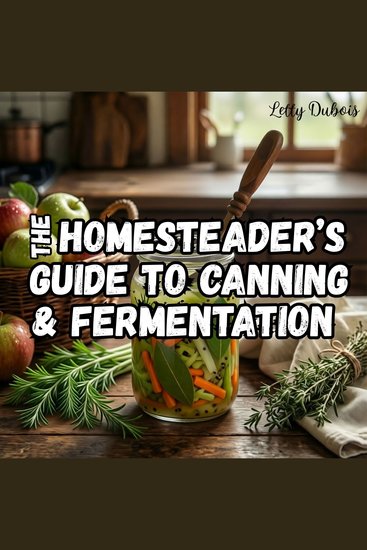 The Homesteader’s Guide to Canning & Fermentation - Preserve Your Harvest Reduce Waste and Stock Your Pantry with Nutritious Long-Lasting Foods and Delicious Homemade Recipes for Every Season - cover