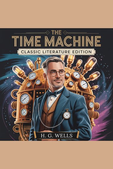 The Time Machine [Classic Literature Edition] - An Unabridged Science Fiction Masterpiece of Time Travel and Human Evolution - cover
