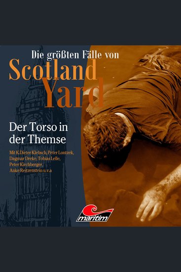 Die größten Fälle von Scotland Yard Folge 71: Der Torso in der Themse (ungekürzt) - cover