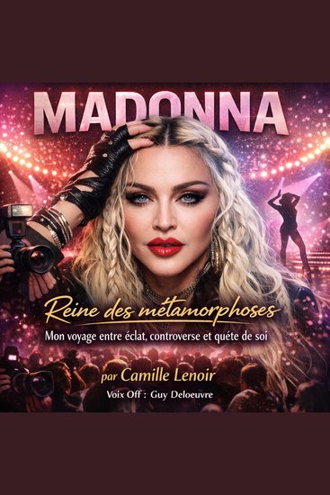 Madonna Reine des métamorphoses - Mon voyage entre éclat controverse et quête de soi - cover
