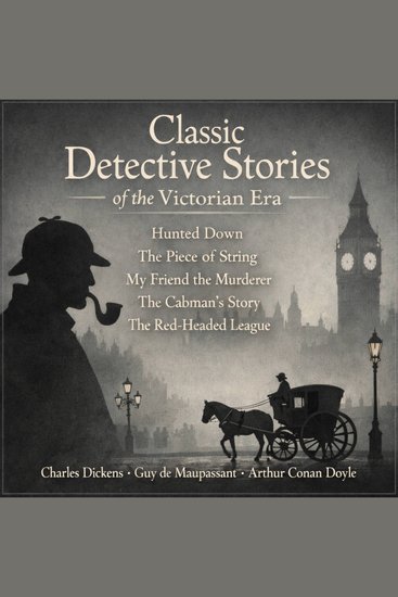 Classic Detective Stories of the Victorian Era - Hunted Down The Piece of String My Friend the Murderer The Cabman's Story and The Red-Headed League - cover