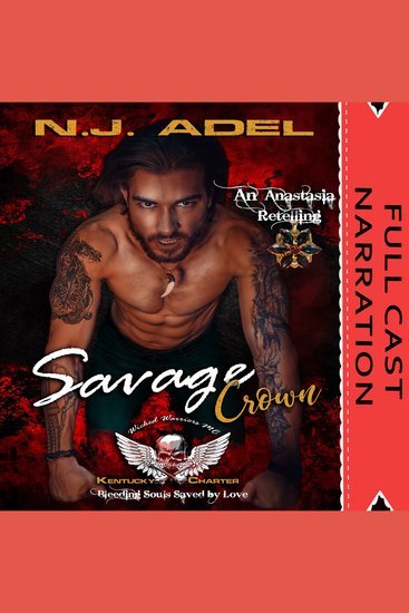 Savage Crown - Dark MC Bratva Enemies to Lovers Romance Full Cast Narration - cover