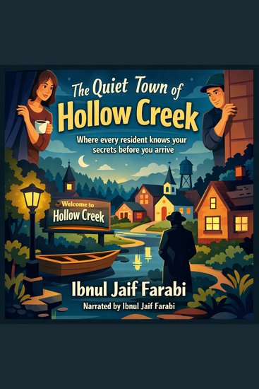 The Quiet Town of Hollow Creek - Where every resident knows your secrets before you arrive - cover
