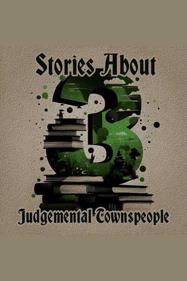 3 Stories About Judgemental Townspeople - A trio of classic tales perfect for a commute walk or quiet night in - cover