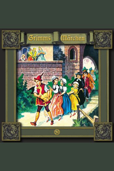 Grimms Märchen Folge 20: Die goldene Gans Doktor Allwissend Der Königssohn der sich vor nichts fürchtet (ungekürzt) - cover