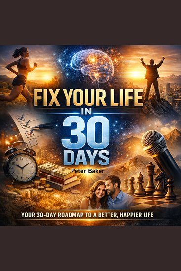 FIX YOUR LIFE IN 30 DAYS - Your 30-Day Roadmap to a Better Happier Life - cover