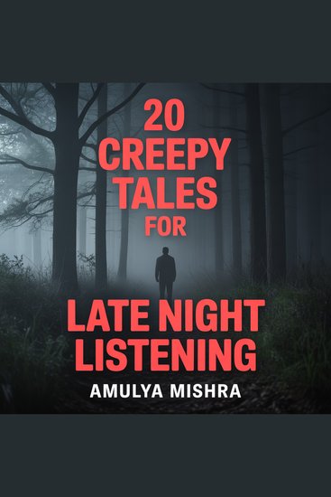 20 Creepy Tales for Late Night Listening - Short Psychological Horror Stories to Haunt Your Dreams - cover