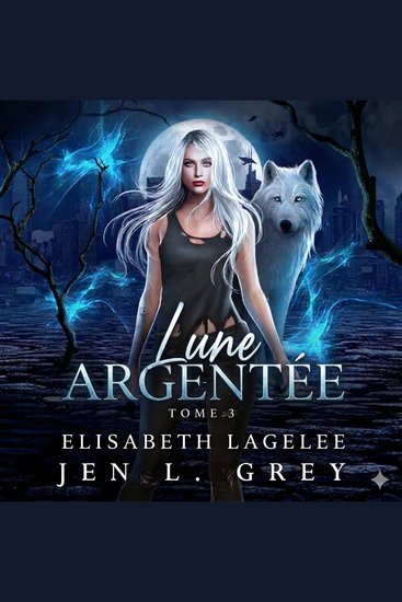Lune argentée - Livre audio de fantasy - cover