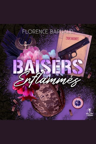 Baisers enflammés - (Romance militaire - romantic suspense) - cover