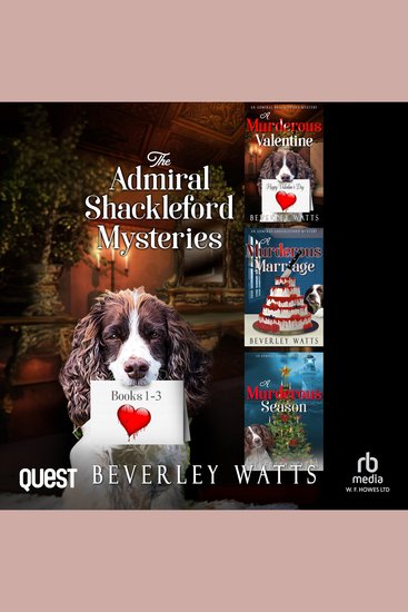 The Admiral Shackleford Mysteries Books 1-3 - cover