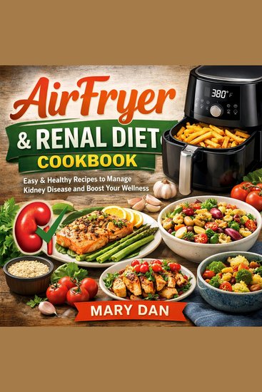 AirFryer & Renal Diet Cookbook - Easy & Healthy Recipes to Manage Kidney Disease and Boost Your Wellness - cover