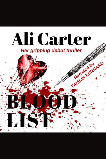 Blood List - Her Gripping Debut Thriller - cover