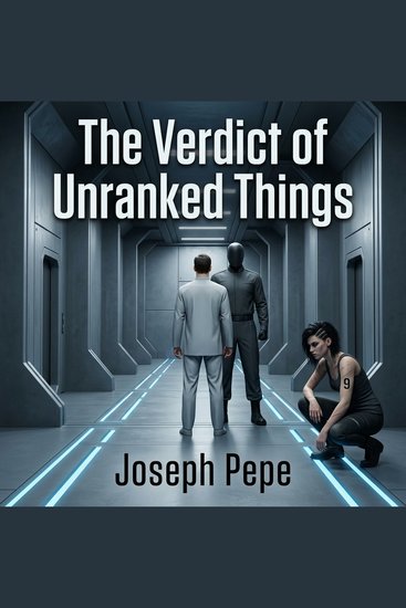 The Verdict of Unranked Things - In a bureaucratic afterlife where compliance is survival a rigid judge and a chaotic rebel must break the rules to save their souls - cover