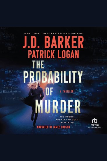 The Probability of Murder - A Thriller - cover