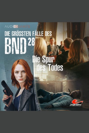 Die größten Fälle des BND Folge 28: Die Spur des Todes (ungekürzt) - cover