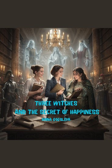 Three Witches and the Secret of Happiness - A Magical Comedy About Finding What Was Always There - cover
