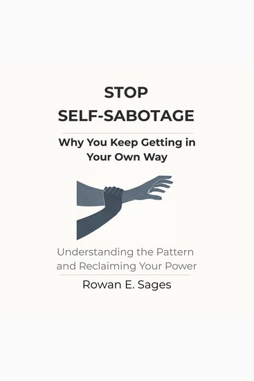 Stop Self-Sabotage: Why You Keep Getting in Your Own Way - Understanding the Pattern and Reclaiming Your Power - cover