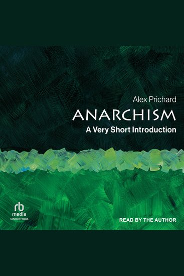 Anarchism - A Very Short Introduction - cover