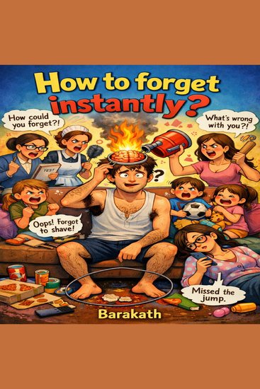 How to forget instantly? - cover