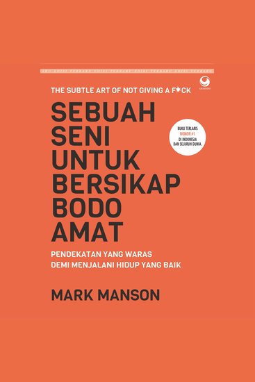 Sebuah Seni Untuk Bersikap Bodo Amat - cover