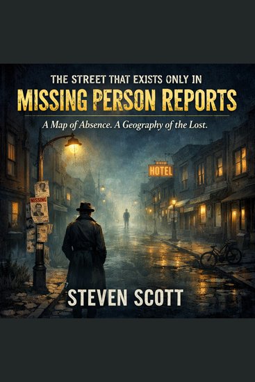 The Street That Exists Only in Missing Person Reports - A Map of Absence A Geography of the Lost - cover