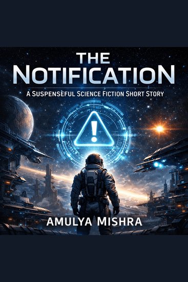 The Notification - A Suspenseful Science Fiction Short Story - cover
