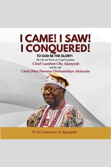 I CAME! I SAW! I CONQUERED! MIXED - The Life and Times of a Legal Luminary - cover