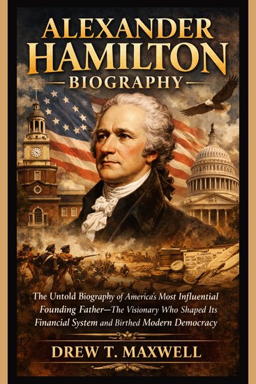 Alexander Hamilton Biography - The Untold Biography of America’s Most Influential Founding Father—The Visionary Who Shaped Its Financial System and birthed Modern Democracy - cover