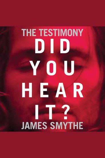 The Testimony - cover