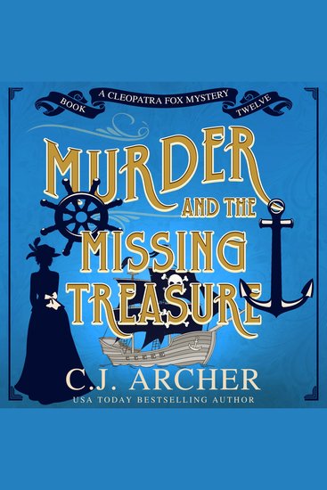 Murder and the Missing Treasure - Cleopatra Fox Mysteries book 12 - cover
