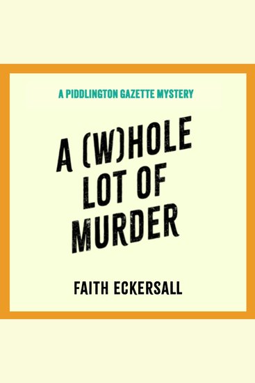 A Whole Lot of Murder - The third unputdownable cosy crime Harry Hedges mystery set in Dorset! - cover