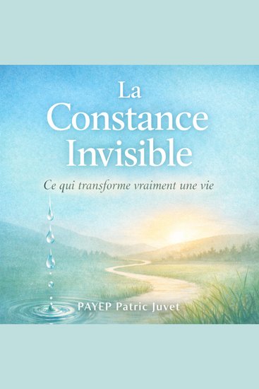 La constance invisible - Ce qui change une vie sans bruit - cover