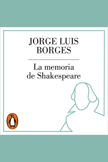 La memoria de Shakespeare - cover