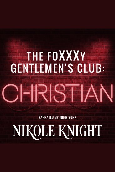 Foxxxy Gentlemen's Club The: Christian - cover