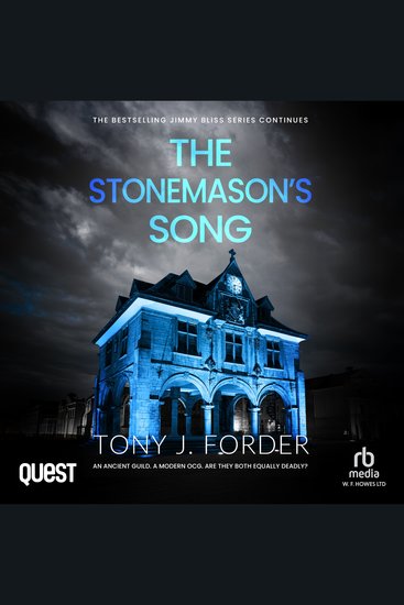 The Stonemason's Song - The DI Jimmy Bliss Crime Series Book 14 - cover
