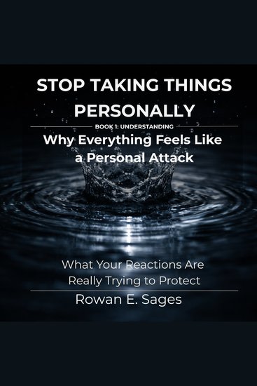 Stop Taking Things Personally: Why Everything Feels Like a Personal Attack - What Your Reactions Are Really Trying to Protect - cover