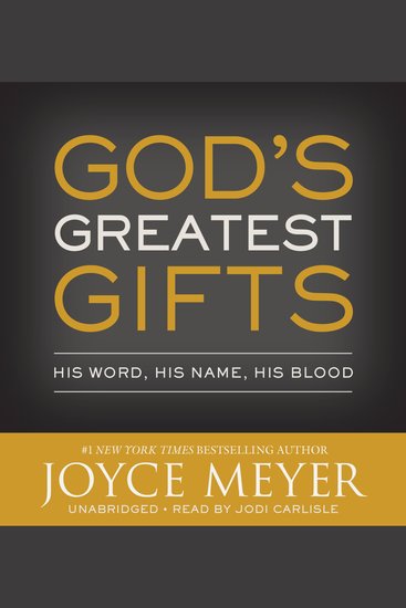 God's Greatest Gifts - His Word His Name His Blood - cover